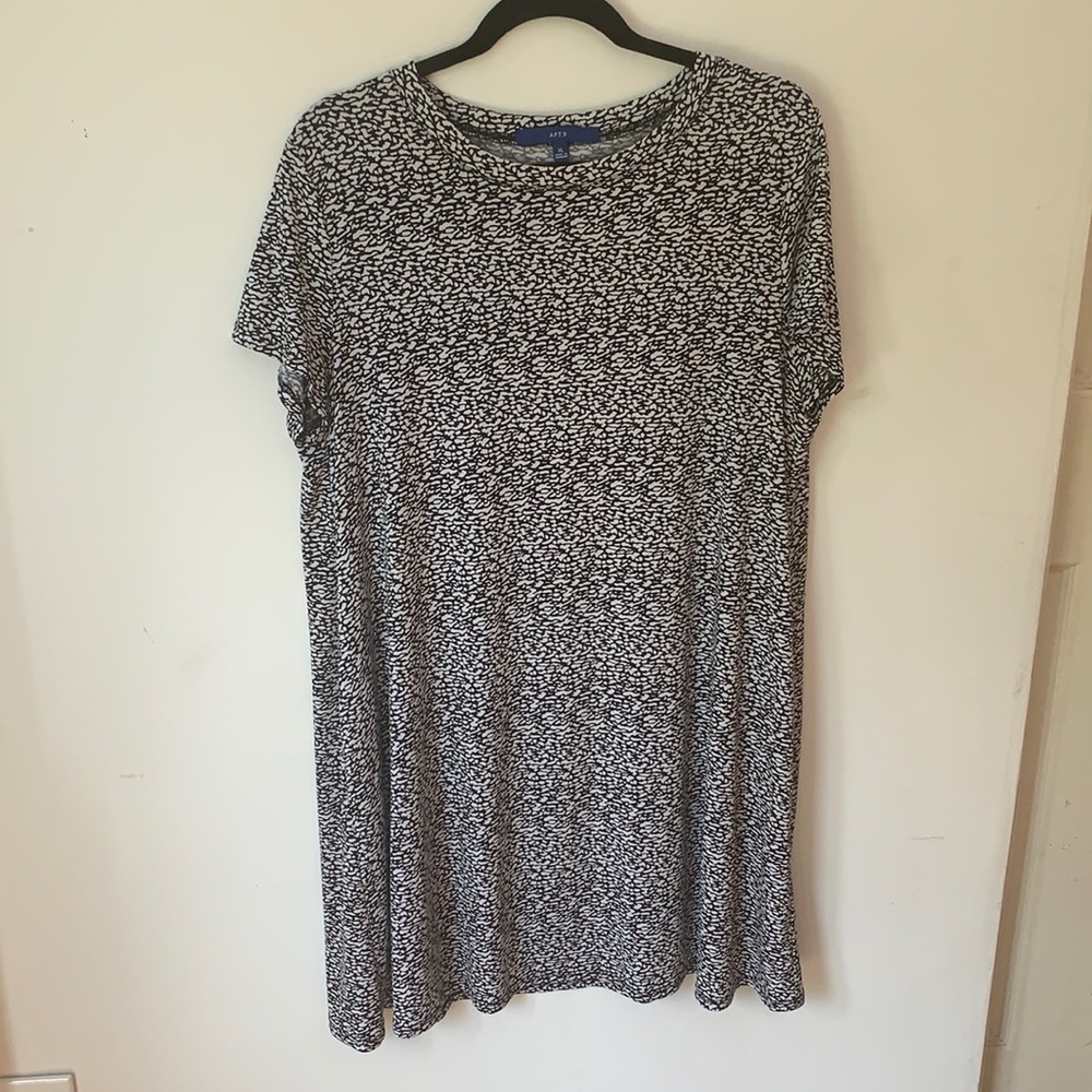 Apt. 9 Polyester and Spandex Geometric Design Size XL Dress
